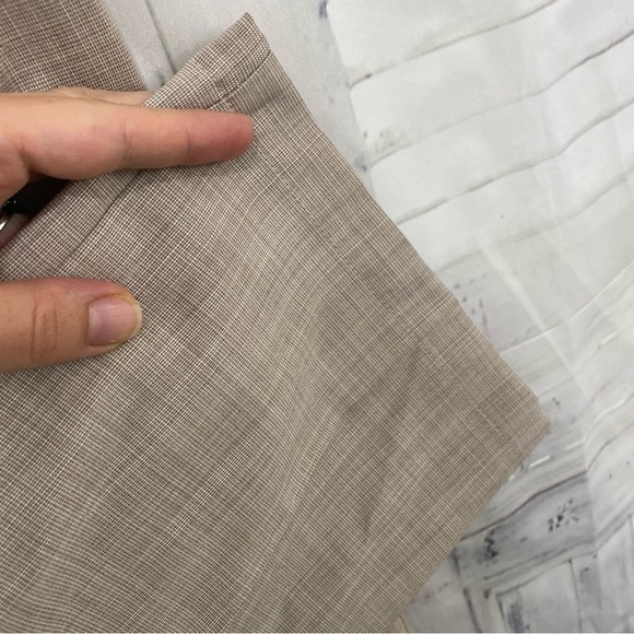Hart Schaffner Marx Pants Size 32x32 Tan Beige Dress Drawstring Straight Flat - Picture 5 of 13
